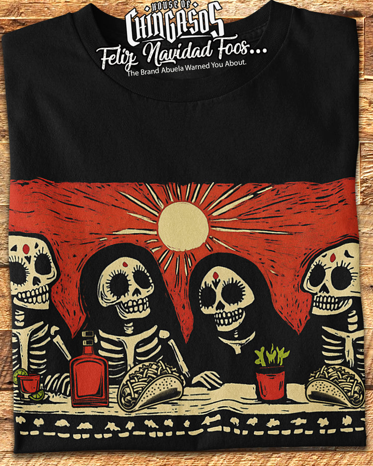 Muertos Con Tacos Y Tequila T-Shirt