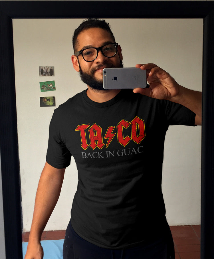 TACO BACK IN GUAC Old School T-Shirt