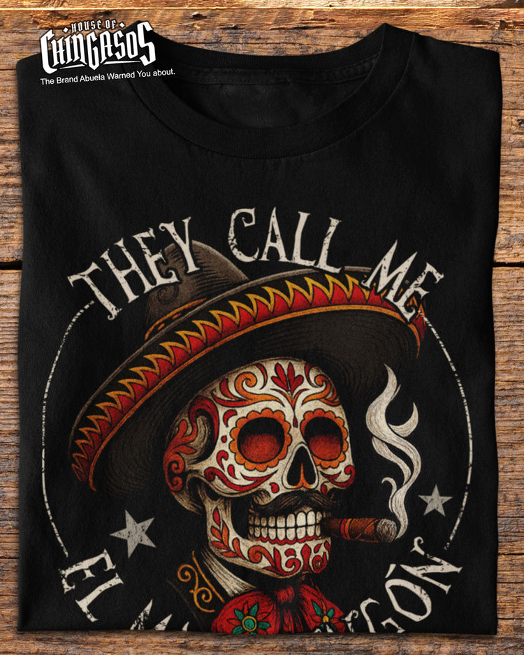 El Mas Chingon El Jefe Old School T-Shirt