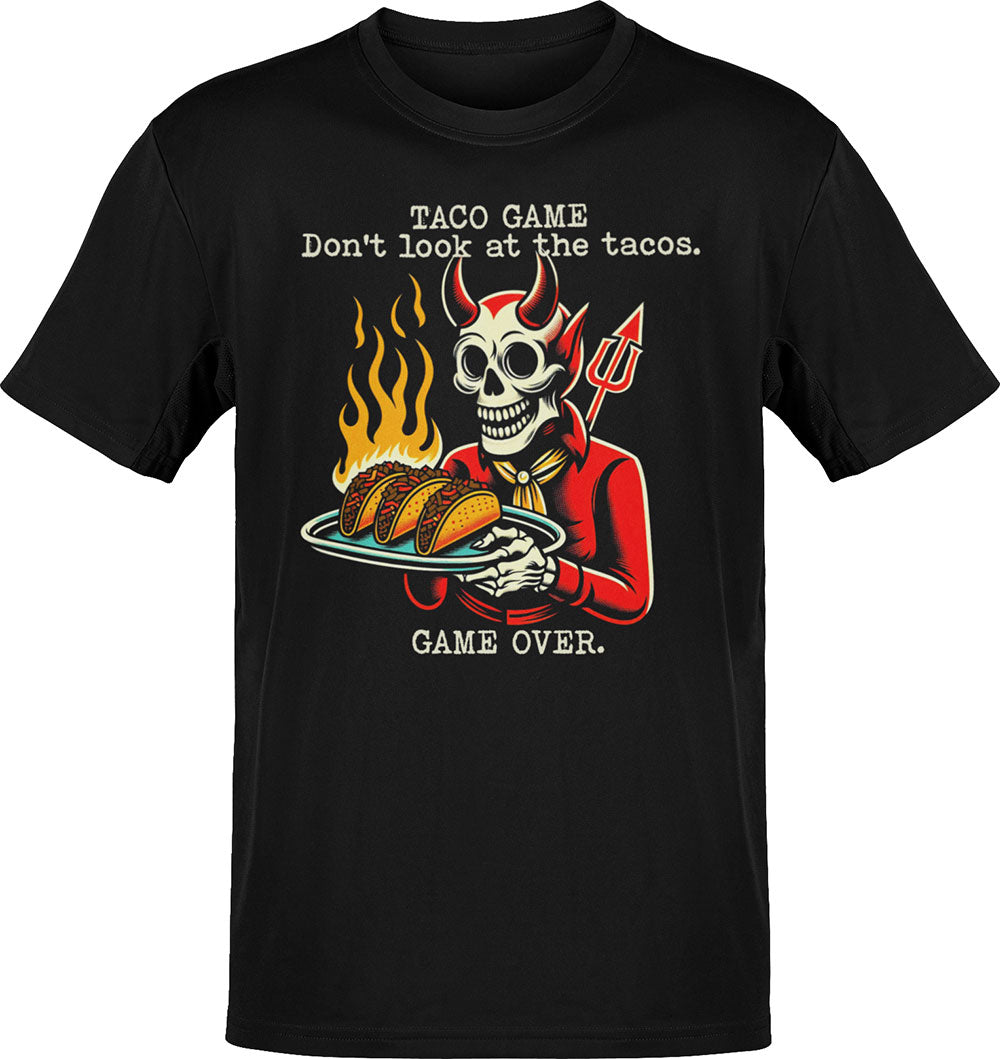 Taco Game Over T-Shirt – House Of Chingasos