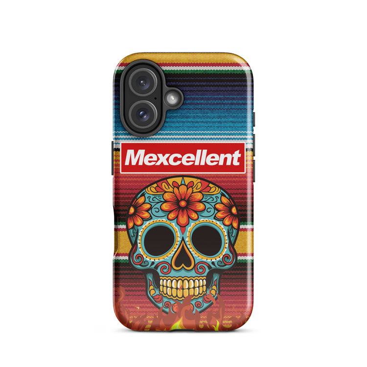 Serape Sugar Skull Tough Case for iPhone®