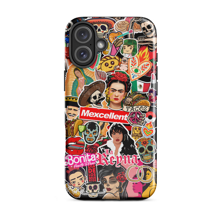 Chingona Sticker Tough Case for iPhone®