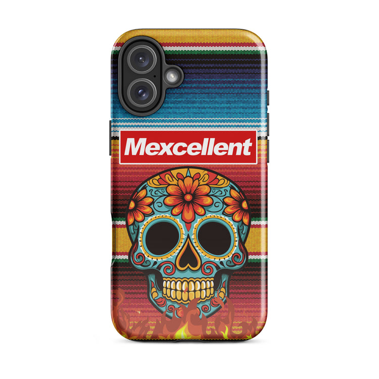 Serape Sugar Skull Tough Case for iPhone®