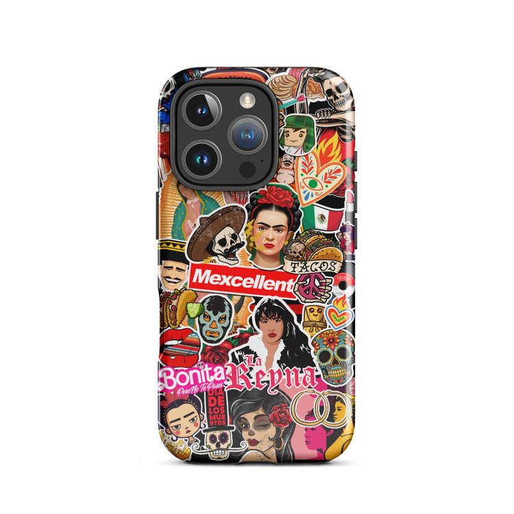 Chingona Sticker Tough Case for iPhone®