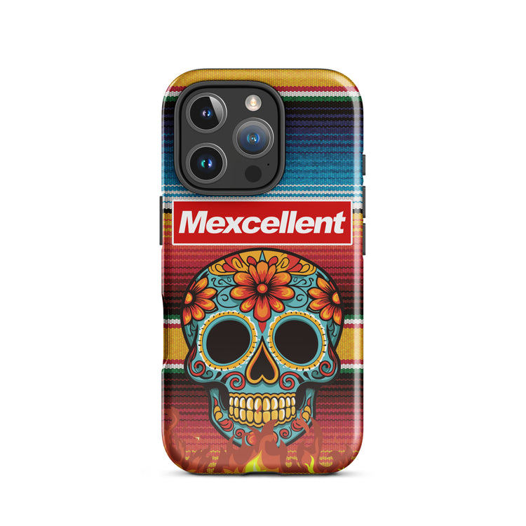 Serape Sugar Skull Tough Case for iPhone®