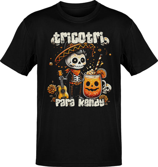 Tricotri Para Kendy Mexicano Halloween T-Shirt