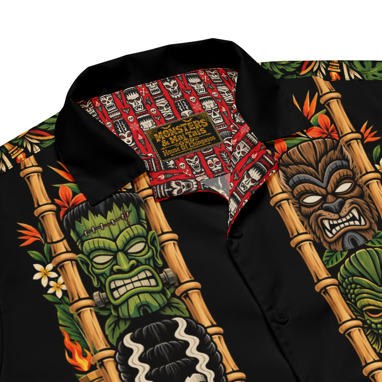 Monsters Ball Vintage Button Up