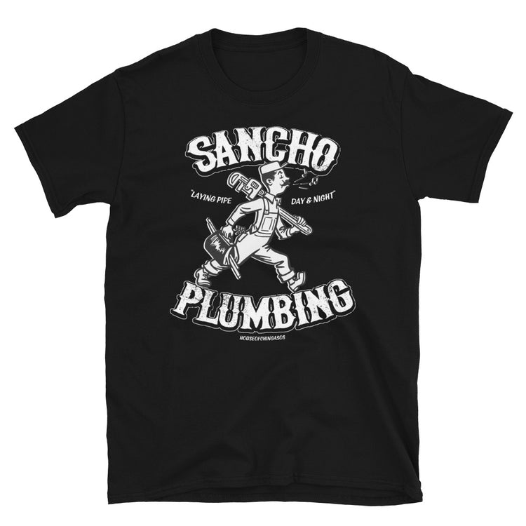 Sancho Plumbing Co. Vintage Greaser T-Shirt