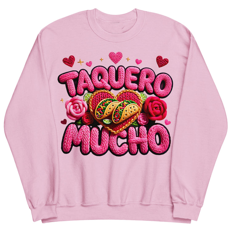 Taquero Mucho Faux Knit Print Sweatshirt