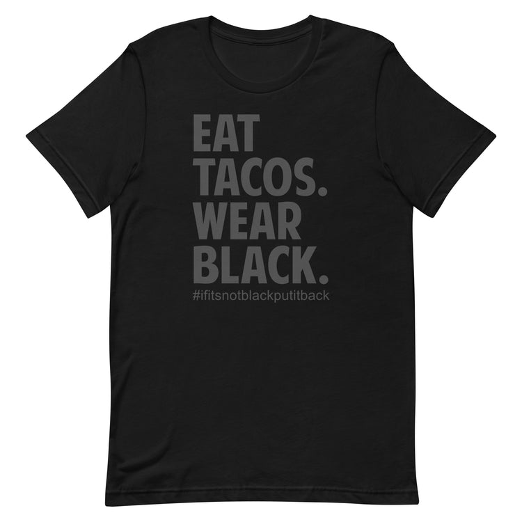 Premium Eat Tacos Wear Black OG Classic T-shirt