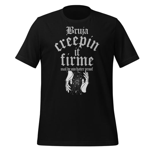 Premium Bella Canvas Bruja Creepin It Firme OG Bruja T-shirt