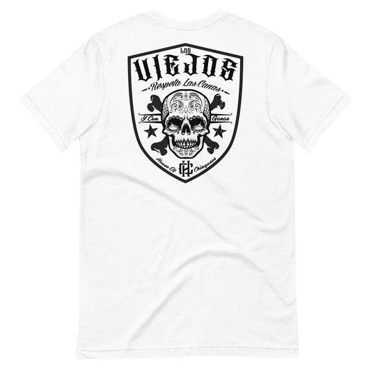 Premium Los Viejos Respeta Las Canas Old School T-shirt