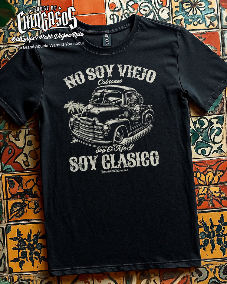 No Soy Viejo Soy Clasico OG Luchador T-Shirt