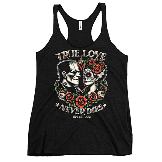 True Love Never Dies Inked Racerback Tank ( In Stock 2/8/25)