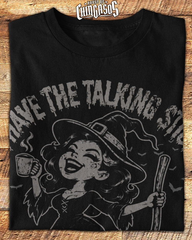Stir Up Trouble Witchy Coffee T-Shirt