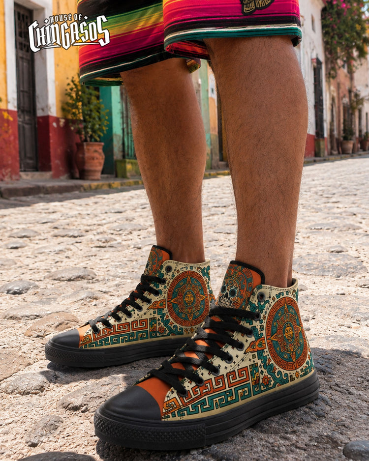 Xiuhpohualli Art De La Calle ( Black or White Sole )