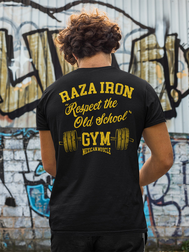 Raza Iron Old School ( Front & Back Print ) T-Shirt