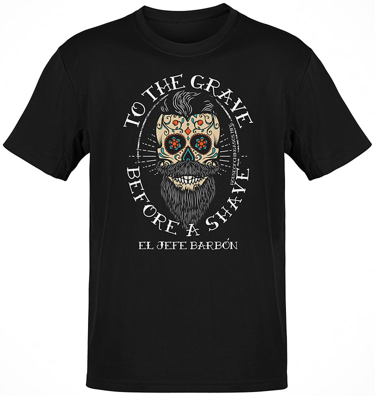 Premium El Jefe Barbon Beard OG Vintage Greaser Tee