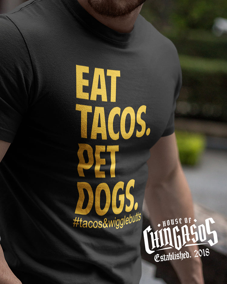 Premium Eat Tacos Pet Dogs T-Shirt