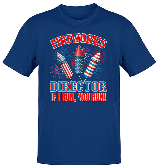 Premium Fireworks Director 4th Of July T-shirt