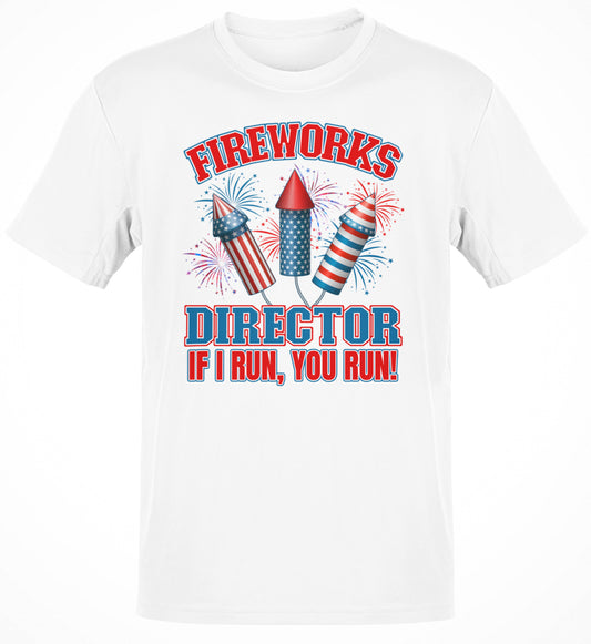 Premium Fireworks Director 4th Of July T-shirt