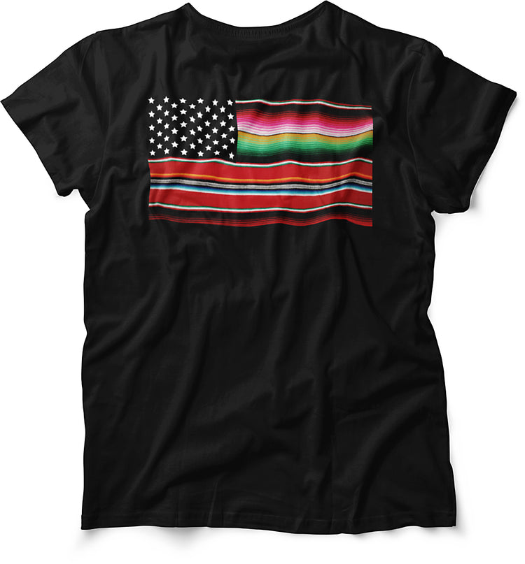 Cross Cultura Serape Bandera T-Shirt