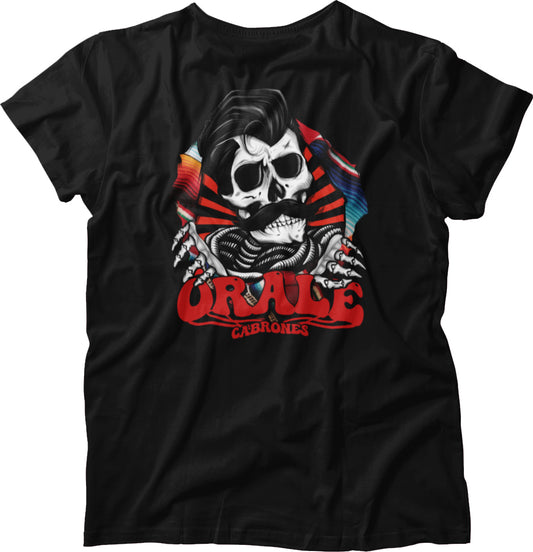 Orale Chingon Skull T-shirt