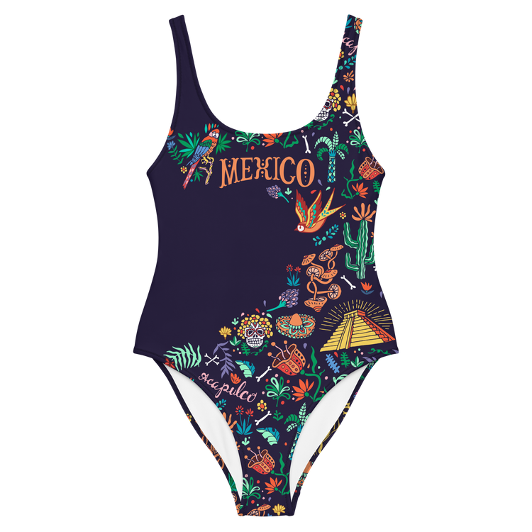 Viva Mexico! Summertime Colores Ladies Swimsuit