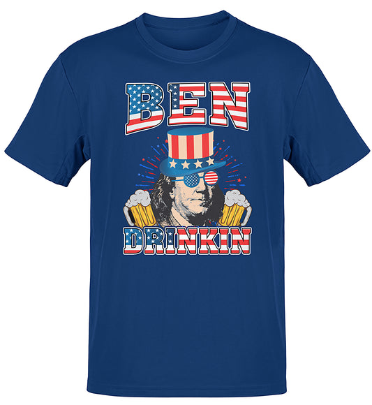Premium Ben Drinking 4th Of July T-shirt