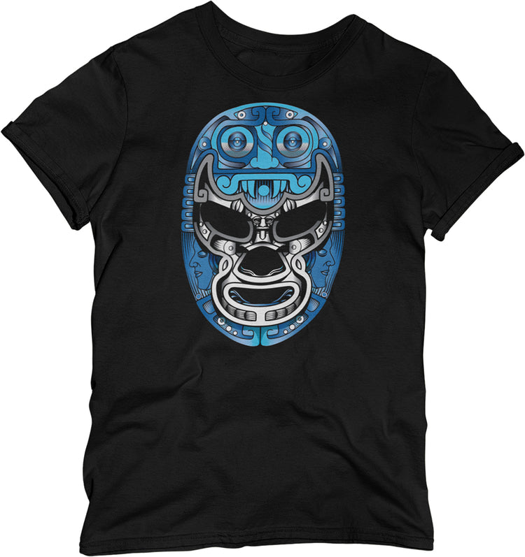 Luchador Azul Warrior T-Shirt