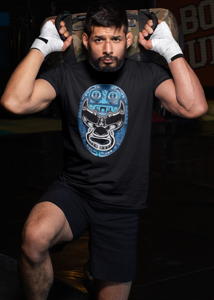 Luchador Azul Warrior T-Shirt