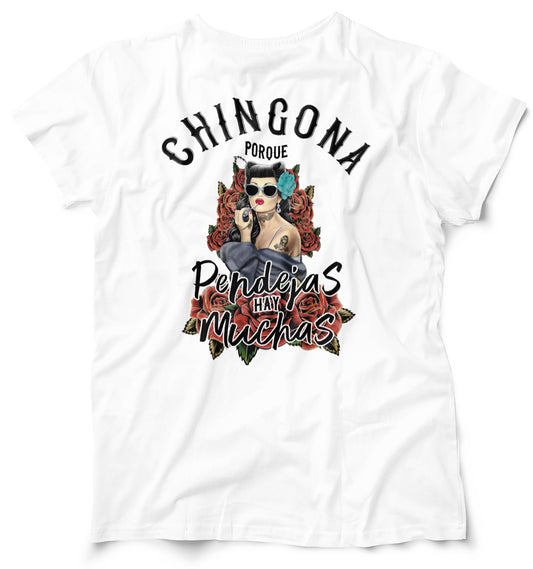 Premium Chingona Porque...Hay Muchas Old School Unisex T-shirt