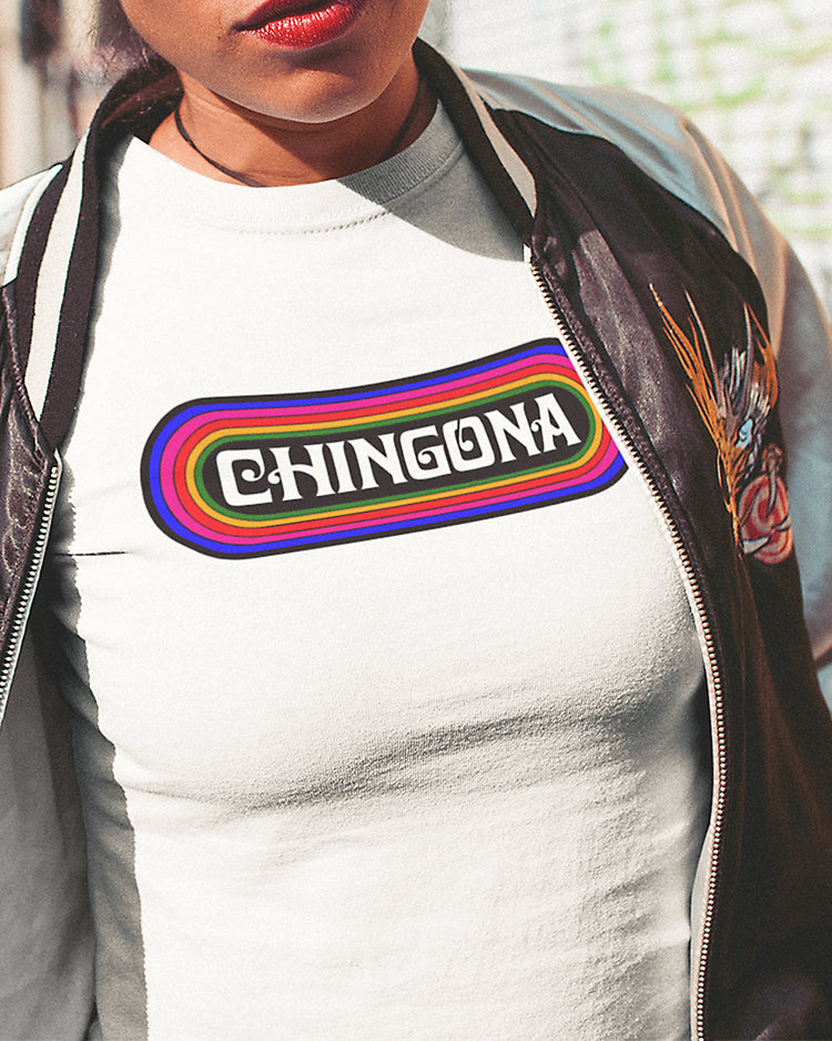 Chingona Retro Soft unisex Tee