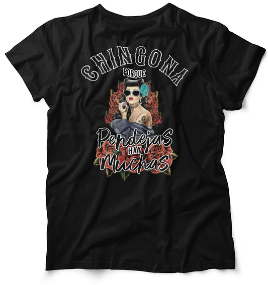 Premium Chingona Porque...Hay Muchas Old School Unisex T-shirt