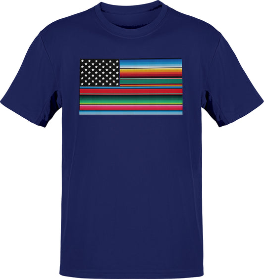 Premium Zarape Bandera Cross Cultura OG Tee