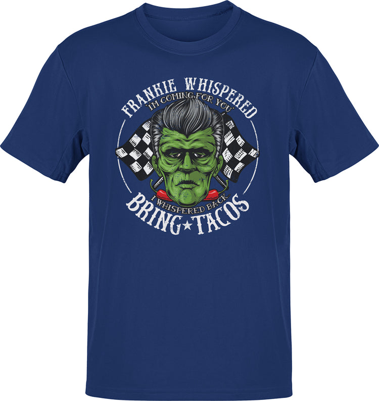 Premium Frankie Whispered Tacos Old School Greaser T-shirt
