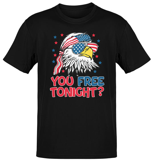 Premium Are You Free Tonight 4th Of July Rockin' Eagle t-shirt