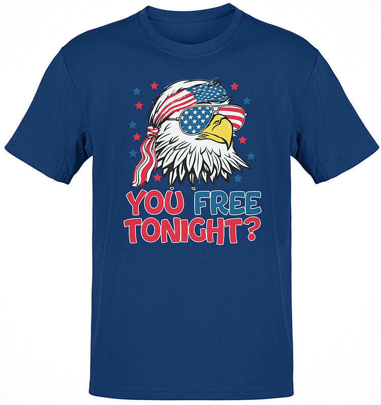 Premium Are You Free Tonight 4th Of July Rockin' Eagle  t-shirt