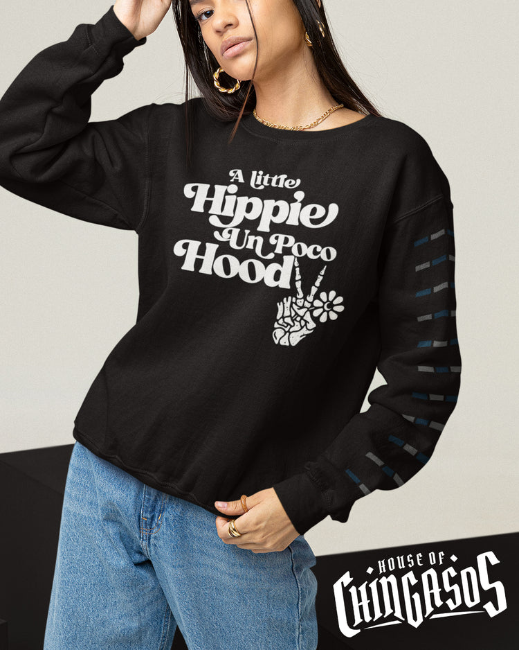 A Little Hippie Un Poco Hood Sweatshirt