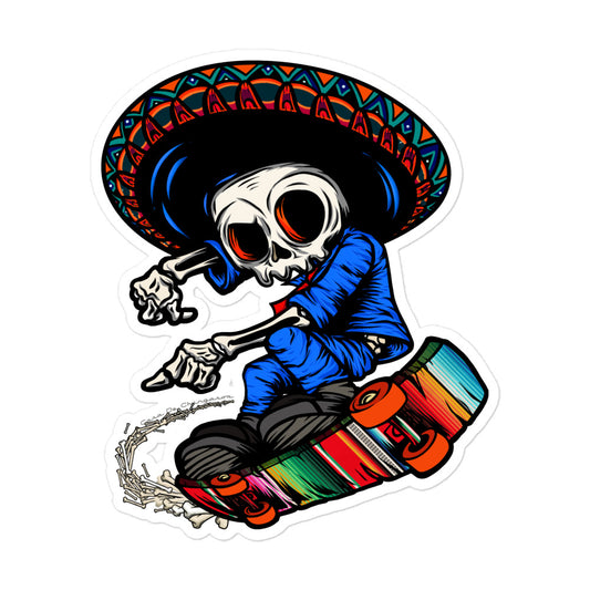 Con Ganas! Calacas Mariachi stickers