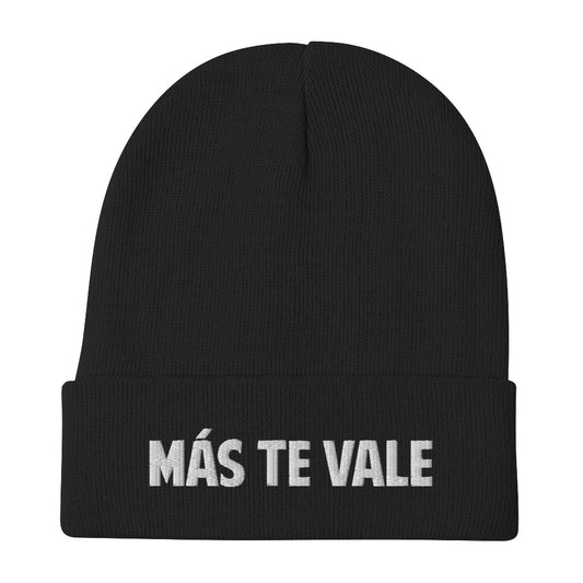 Mas Te Vale OG Beanie - For The Jefes Que Mandan