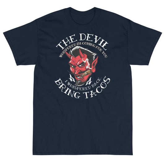 The Devil Whispered...Tacos Vintage OG Greaser T-Shirt 4-5XL