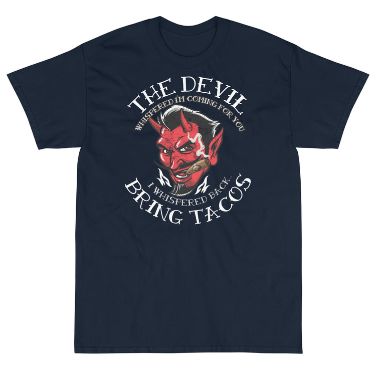 The Devil Whispered...Tacos Vintage OG Greaser T-Shirt 4-5XL