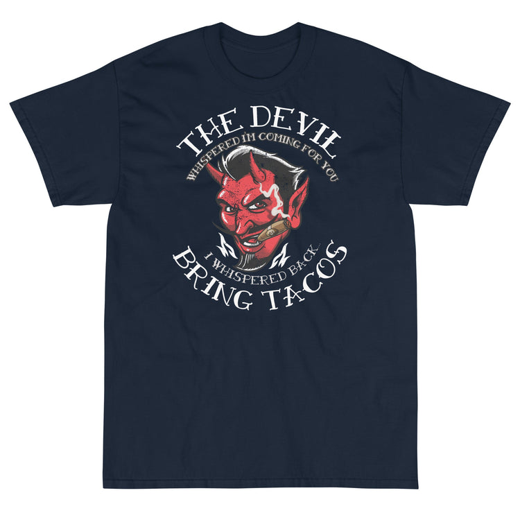 The Devil Whispered...Tacos Vintage OG Greaser T-Shirt 4-5XL