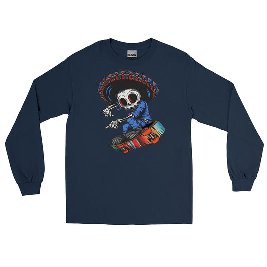 Órale Calavera OG Raza Men’s Long Sleeve Shirt