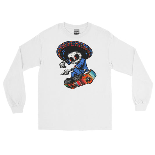 Órale Calavera OG Raza Men’s Long Sleeve Shirt