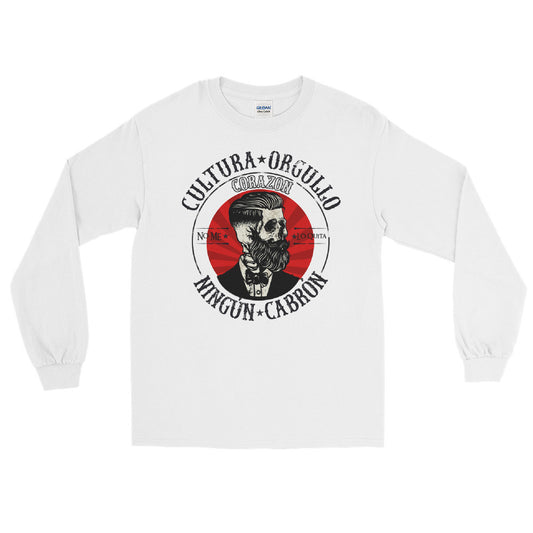 Long Sleeve Cultura Pride Vintage Greaser White