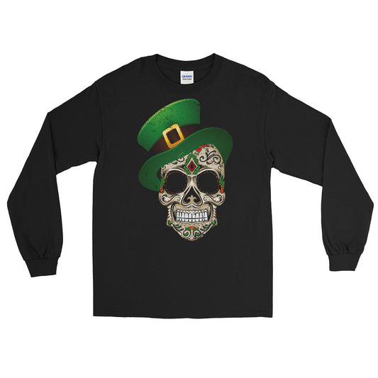 St. Patrick's Chingon Calavera Long Sleeve T-Shirt