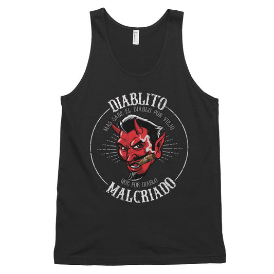 Diablito Malcriado Vintage Print Tank
