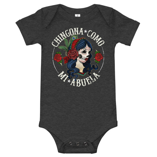 Chingona Como Mi Abuela Beauty Onesie